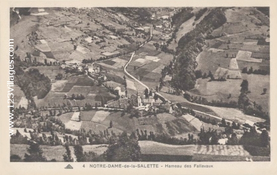 Carte postale de La Salette-Fallavaux