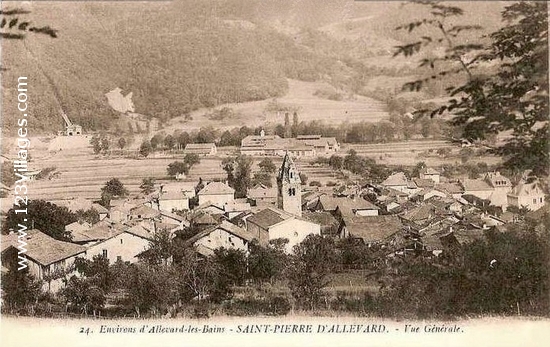 Carte postale de Saint-Pierre-d Allevard