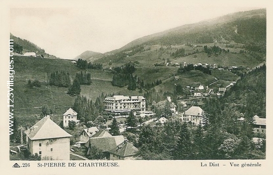 Carte postale de Saint-Pierre-de-Chartreuse