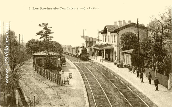 Carte postale de Les Roches-de-Condrieu