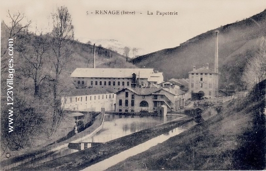 Carte postale de Renage