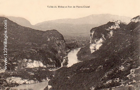 Carte postale de Pierre-Châtel