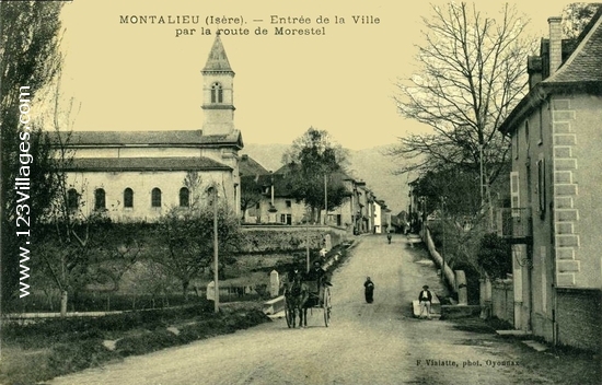 Carte postale de Montalieu-Vercieu