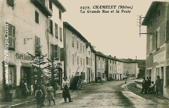Carte postale de Chamelet