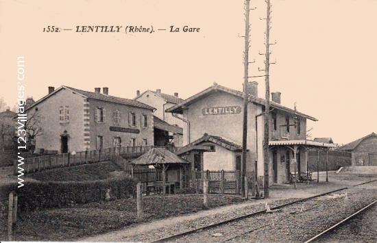 Carte postale de Lentilly
