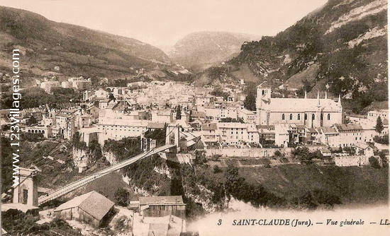 Carte postale de Saint-Claude