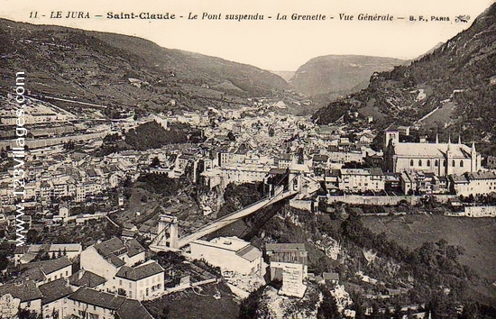 Carte postale de Saint-Claude