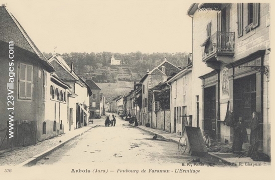 Carte postale de Arbois