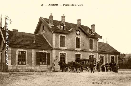 Carte postale de Arbois