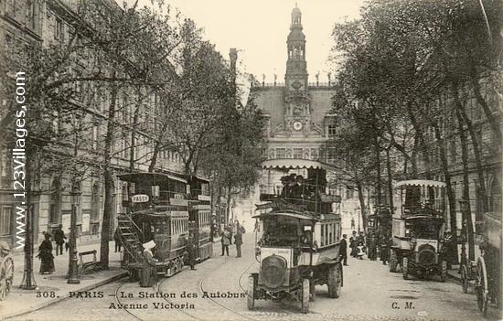Carte postale de Paris 01er arrondissement