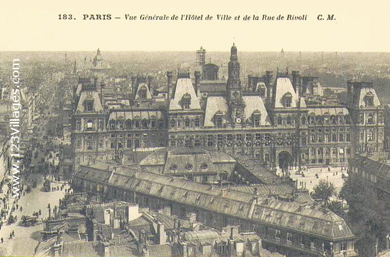 Carte postale de Paris 04ème arrondissement