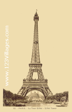 Carte postale de Paris