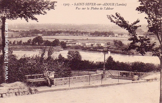 Carte postale de Saint-Sever