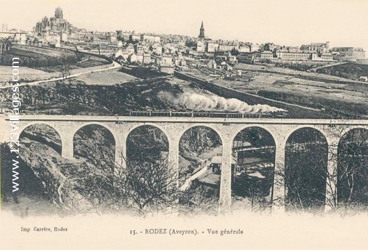 Carte postale de Rodez