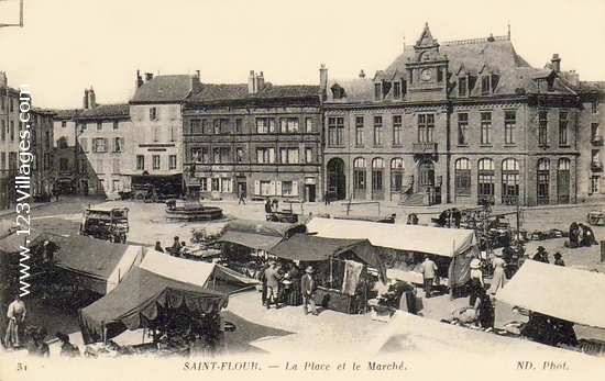 Carte postale de Saint-Flour