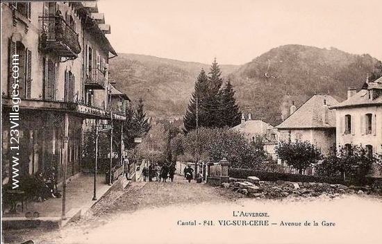 Carte postale de Vic-sur-Cère