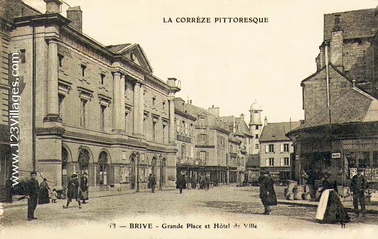 Carte postale de Brive-la-Gaillarde