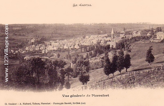 Carte postale de Pierrefort