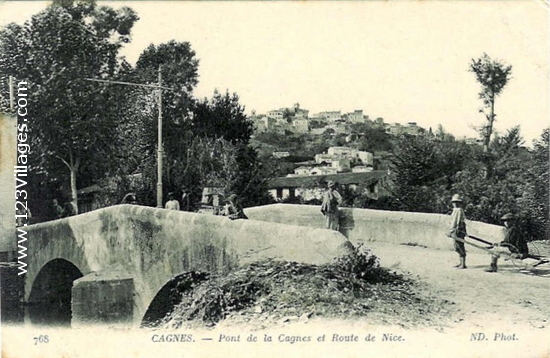 Carte postale de Cagnes-sur-Mer