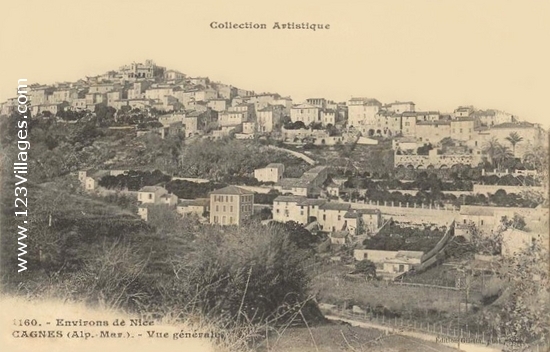 Carte postale de Cagnes-sur-Mer