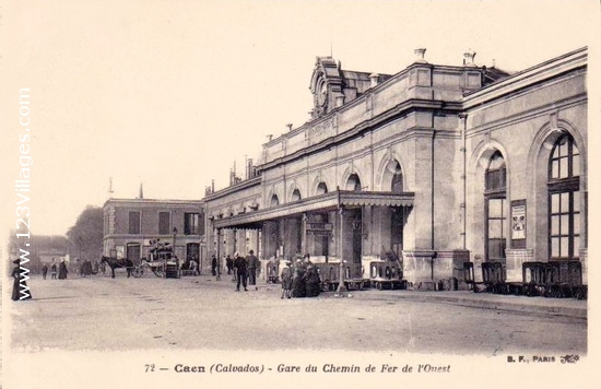 Carte postale de Caen