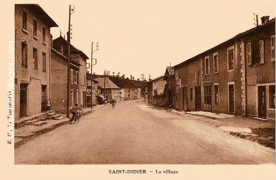Carte postale de Saint-Didier-de-la-Tour