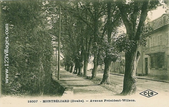 Carte postale de Montbeliard