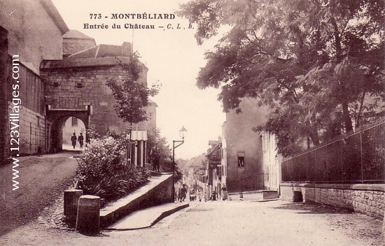 Carte postale de Montbeliard