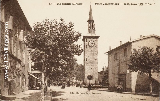 Carte postale de Romans-sur-Isere