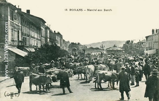 Carte postale de Romans-sur-Isere