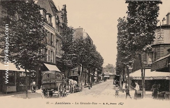 Carte postale de Asnieres-sur-Seine