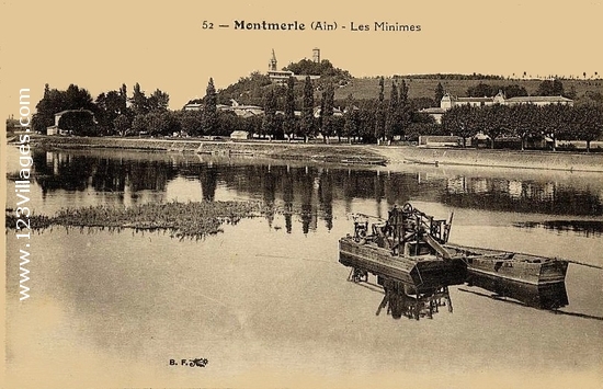 Carte postale de Montmerle sur Saône