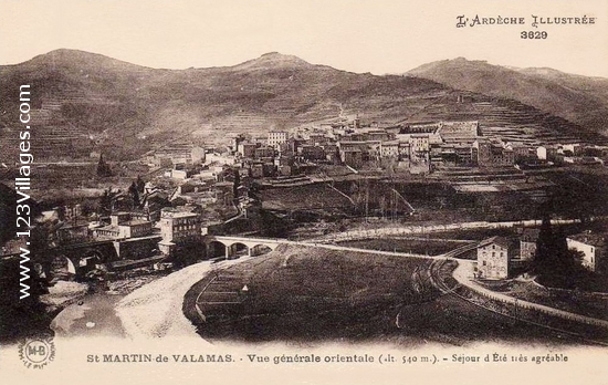 Carte postale de Saint-Martin-de-Valamas