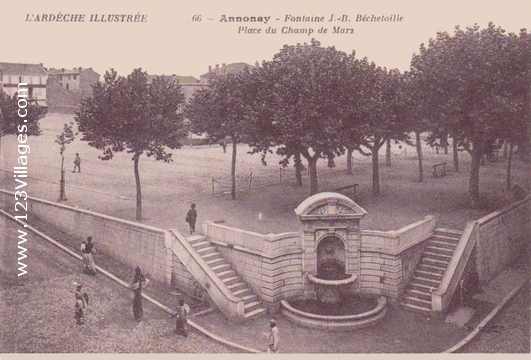 Carte postale de Annonay