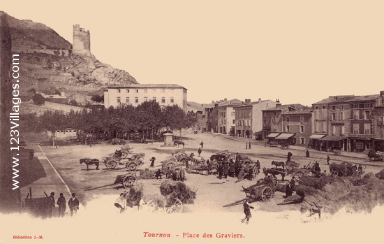 Carte postale de Tournon-sur-Rhône