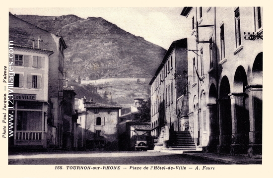 Carte postale de Tournon-sur-Rhône