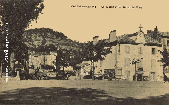 Carte postale de Vals-les-Bains