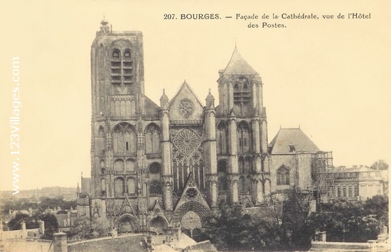 Carte postale de Bourges