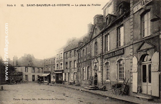 Carte postale de Saint-Sauveur-le-Vicomte