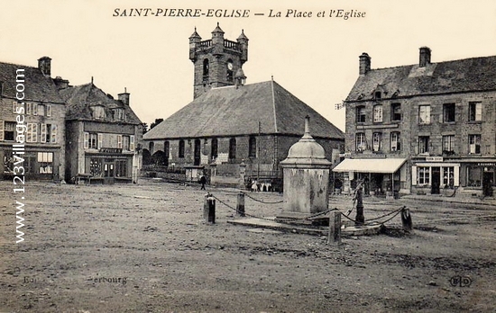 Carte postale de Saint-Pierre-Eglise