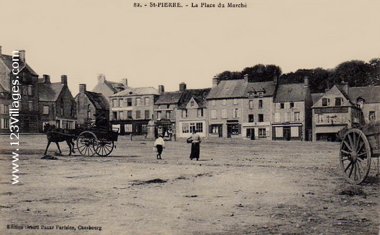 Carte postale de Saint-Pierre-Eglise