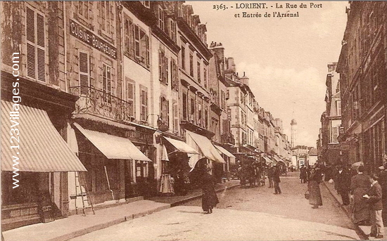 Carte postale de Lorient