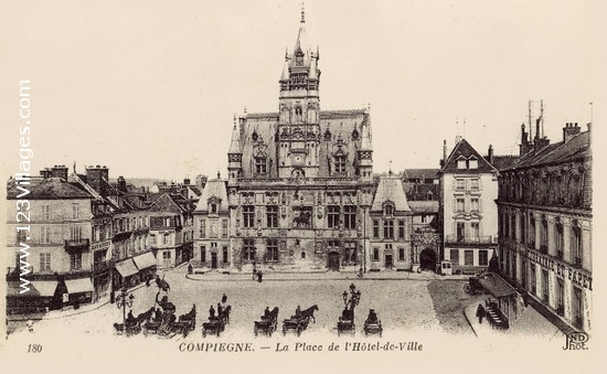 Carte postale de Compiègne
