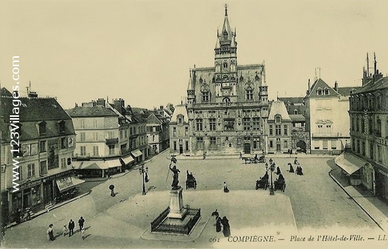 Carte postale de Compiègne