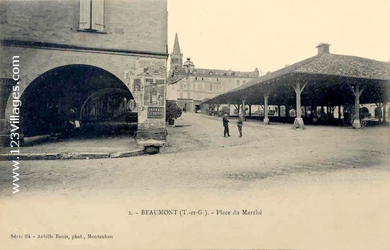 Carte postale de Beaumont-de-Lomagne