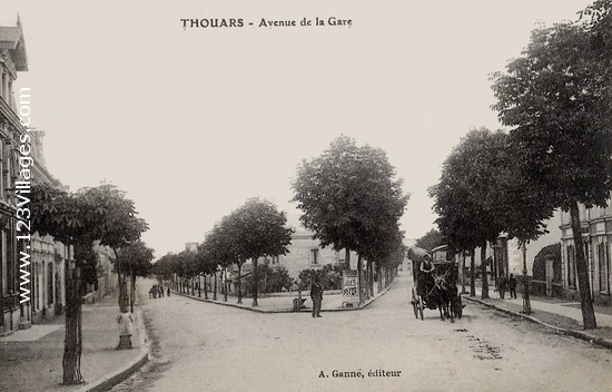 Carte postale de Thouars