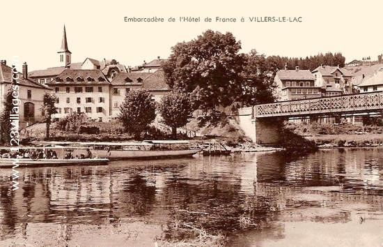 Carte postale de Villers-le-Lac