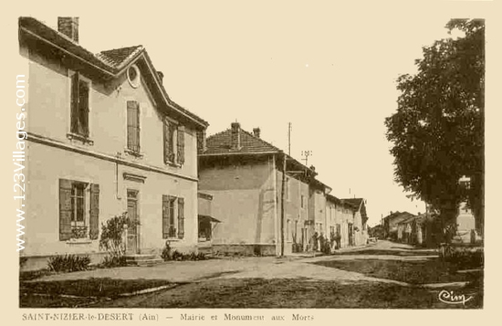 Carte postale de Saint-Nizier-le-Désert