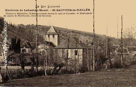 Carte postale de Saint-Sauveur-la-Vallée