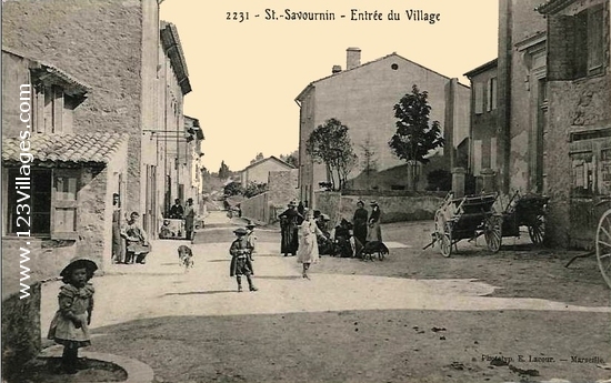 Carte postale de Saint-Savournin